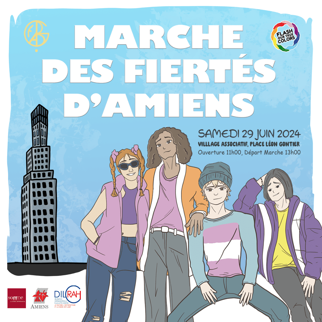 Photo de couverture de l'article 6ème Marche des Fiertés d'Amiens