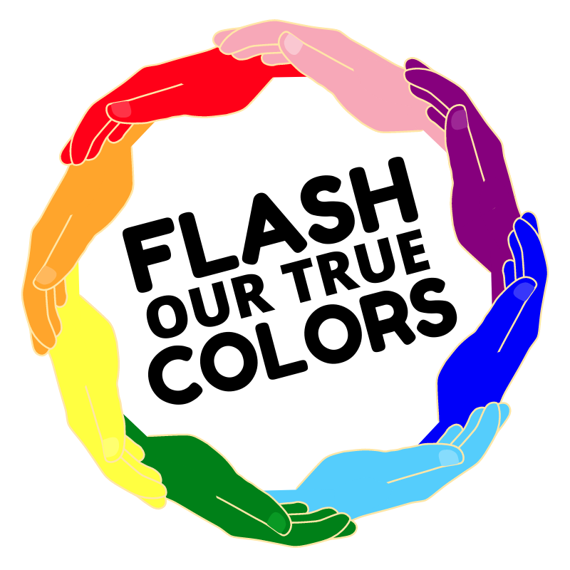 Logo de l'association Flash Our True Colors