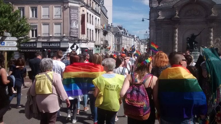 Photo de la Marche des fiertés d&#39;Arras de 2015