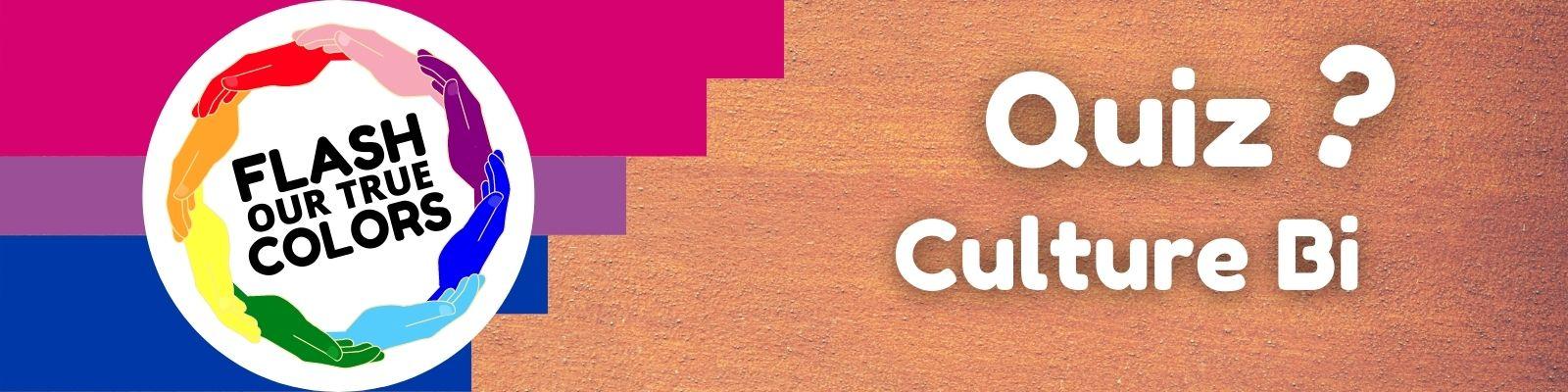 Bannière du quiz culture bi