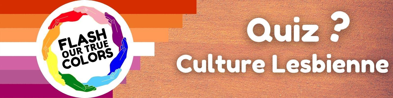 Bannière du quiz culture lesbienne