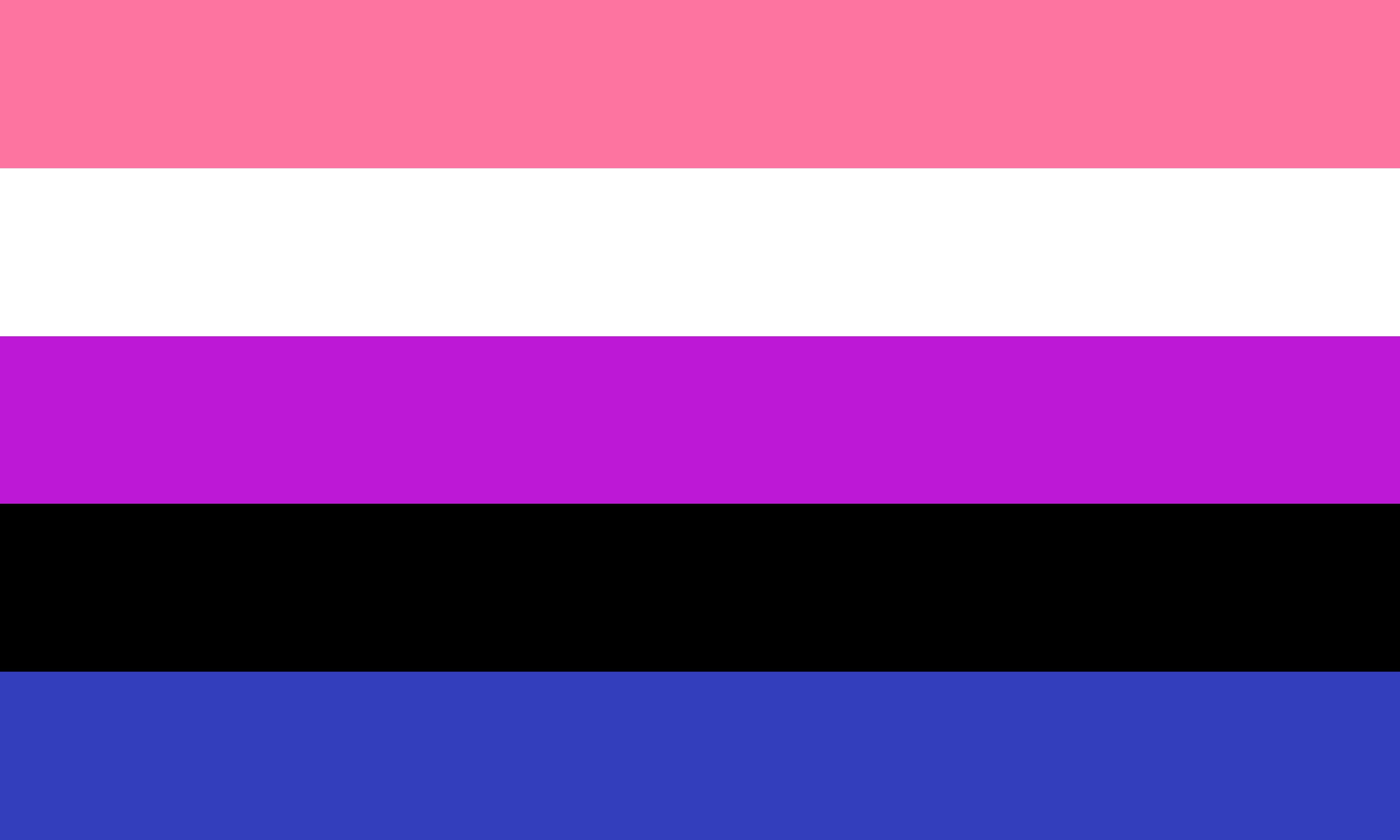 Gender fluid flag